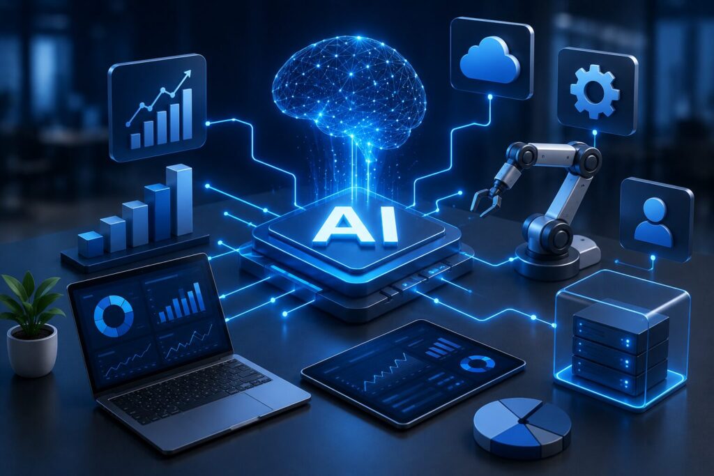 Business AI visual