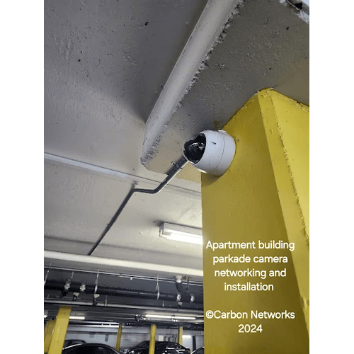 surveillance camera in server room